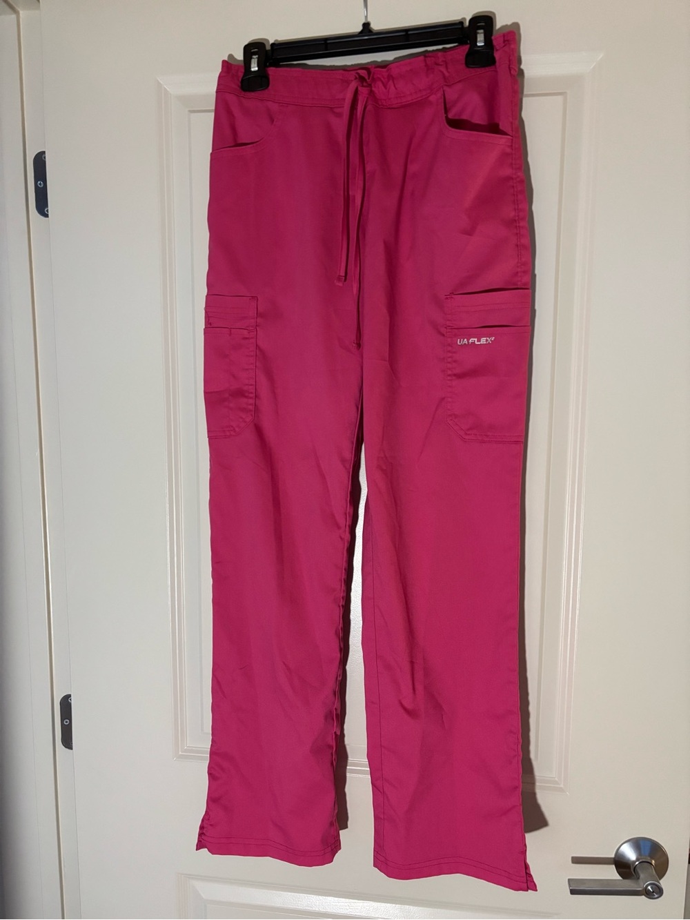 Uniform Advantage Hot Pink Cargo Scrubs